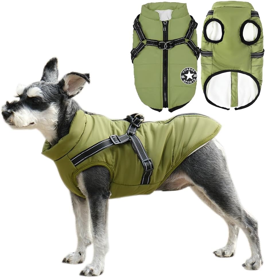 PawShield™ 3-in-1 Waterproof Dog Coat & Harness