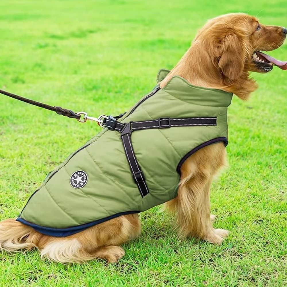 PawShield™ 3-in-1 Waterproof Dog Coat & Harness