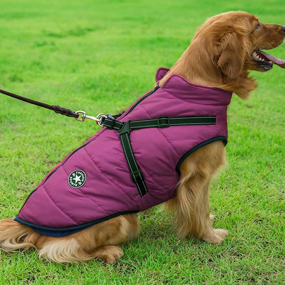 PawShield™ 3-in-1 Waterproof Dog Coat & Harness