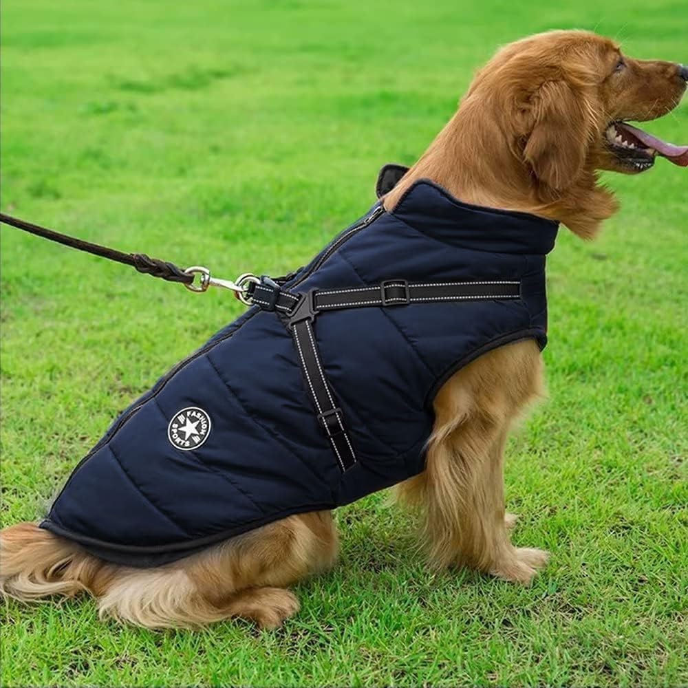 PawShield™ 3-in-1 Waterproof Dog Coat & Harness