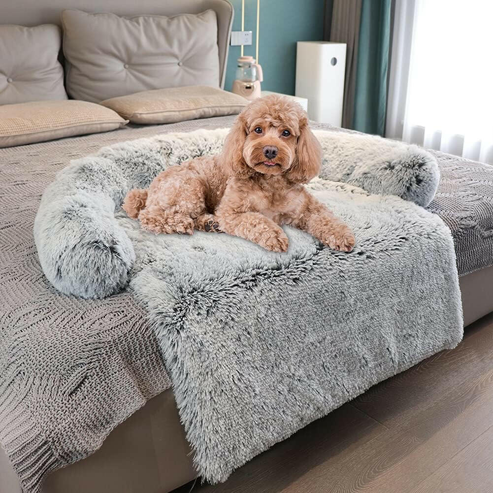 CalmCover™ – Plush Dog Bed Cover - Waggsie