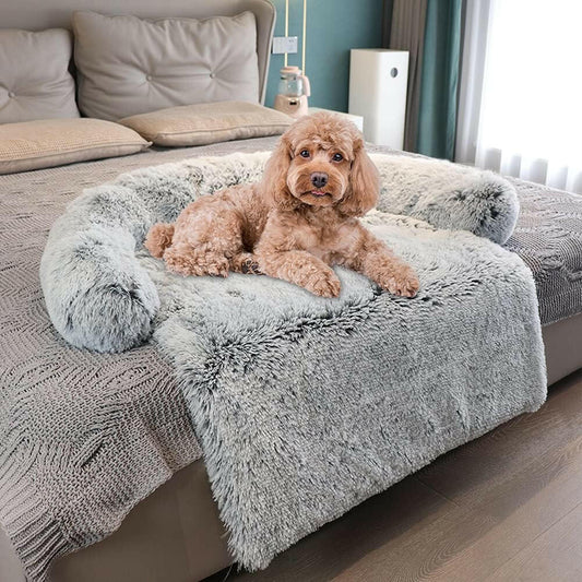 CalmCover™ – Plush Dog Bed Cover - Waggsie