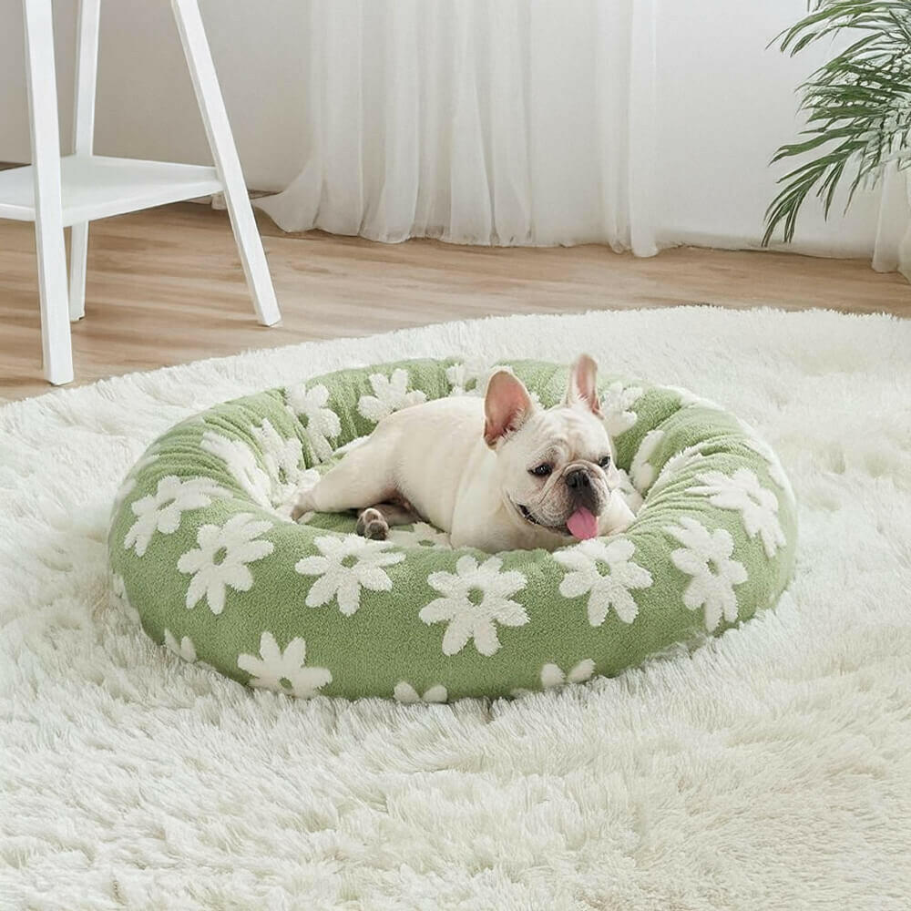 LuxLoop™ Anti - Anxiety Calming Dog Bed - Waggsie